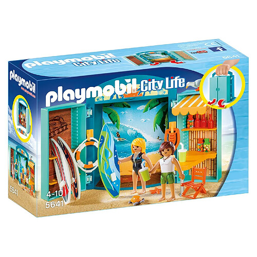 Playmobil® PLAYMOBIL 5641 Family Fun - Coffret Boutique de surf