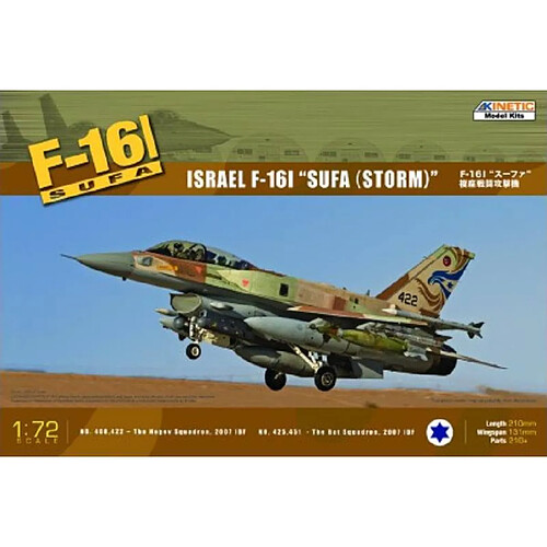 Kinetic Maquette Avion Israel F-16i ""sufa (storm)""