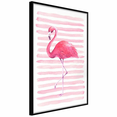 Paris Prix Affiche Murale Encadrée Pink Madness 40 x 60 cm Noir