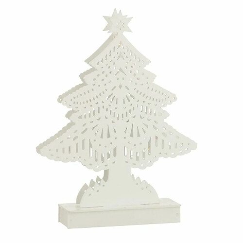 Paris Prix Sapin de Noël Led Déco Christmas 33cm Blanc