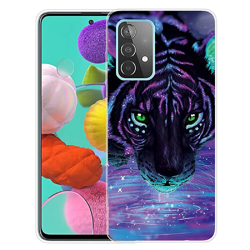 Coque en TPU antichoc, IMD tigre pour votre Samsung Galaxy A23 5G