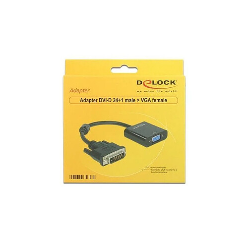 Adaptateur VGA vers DVI DELOCK APTAPC0561 65658 24+1