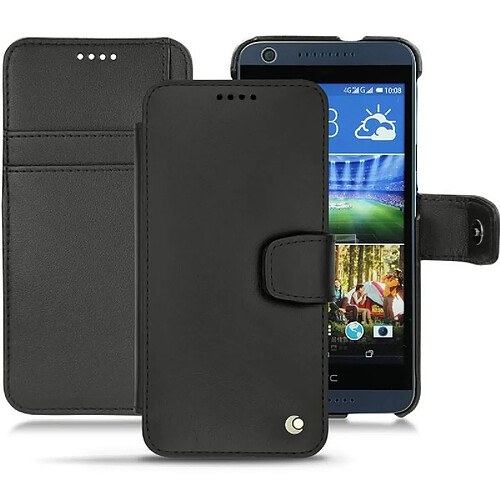 Housse cuir HTC Desire 626 - Rabat portefeuille - Noir ( Nappa / Black ) - NOREVE