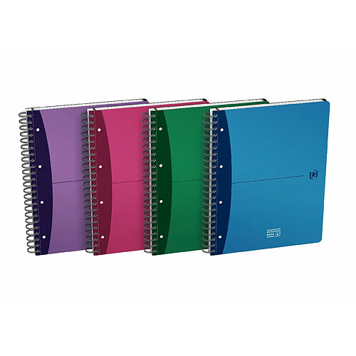 Oxford Office Cahier collège ``European Book 4`` format A4+ 240P 90g Coloris Aleatoire