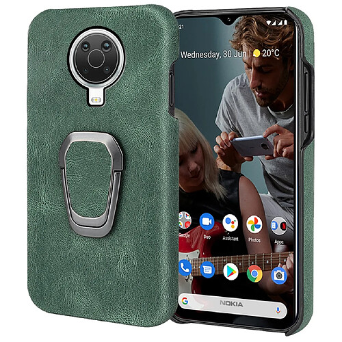 Coque en TPU + PU avec béquille, vert pour votre Nokia G20