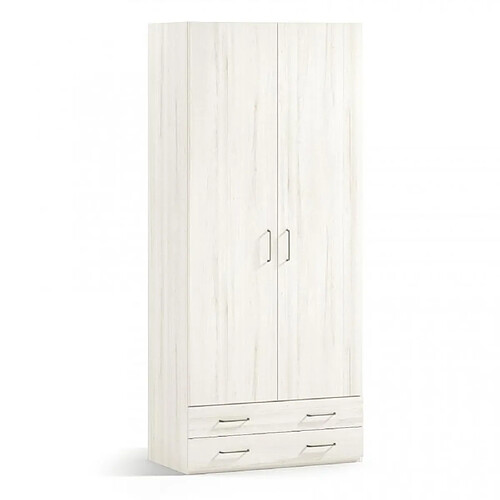 Inside 75 Armoire 2 portes 2 tiroirs 104,1 x 57,5 x 240 cm