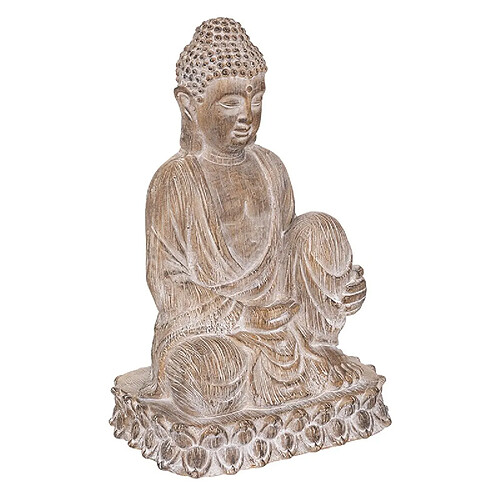 Atmosphera, Createur D'Interieur Bouddha Effet Bois H67 cm - ATMOSPHERA