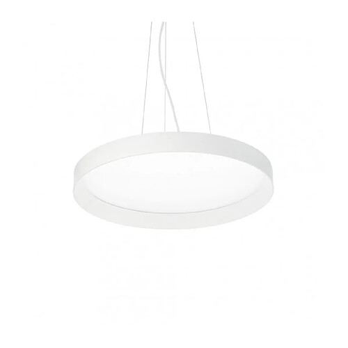 Ideal Lux Suspension LED intégré Fly 1 ampoule Métal,aluminium,plastique blanc