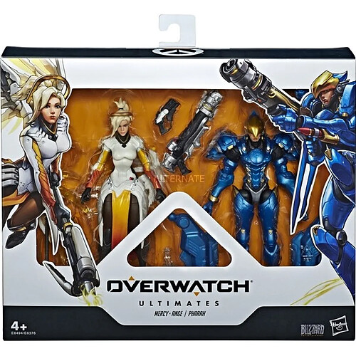 Hasbro Figurine Collectible Action Figure - Overwatch Ultimate - Mercy et Pharah - Twin Pack