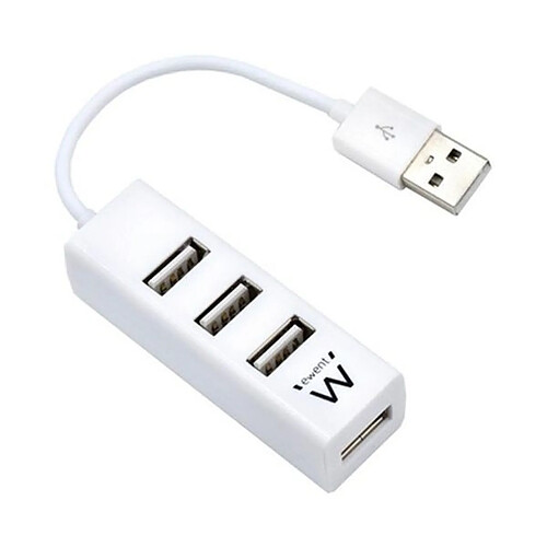 Totalcadeau Multiplicateur de port USB Blanc X3 pas cher