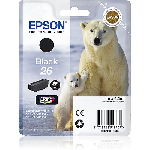 Epson Polar bear Cartouche 'Ours Polaire' - Encre Claria Premium N