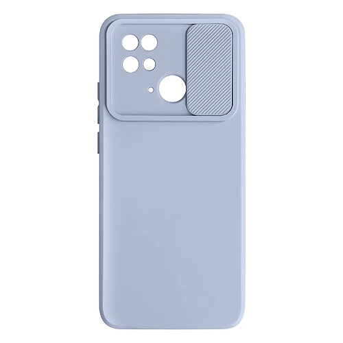 Avizar Coque pour Xiaomi Redmi 10C Silicone Souple Cache Caméra Coulissant lavande