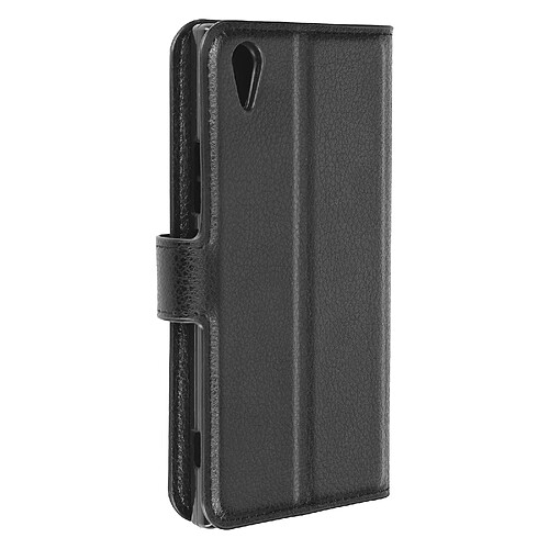 Avizar Etui Housse Clapet Portefeuille Sony Xperia XA1 - Noir