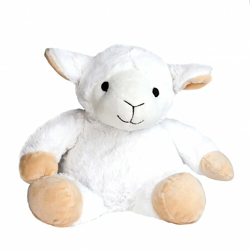 Pelucho Peluche Bouillotte Mouton blanc - Made in France