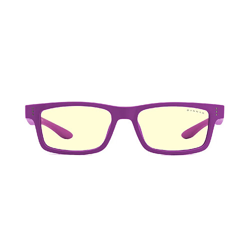 GUNNAR Lunettes anti lumière bleue enfant - CRUZ - 4-8 ANS | Couleur : VIOLET | Teintes : AMBER (65% de filtration de la lumière bleue)