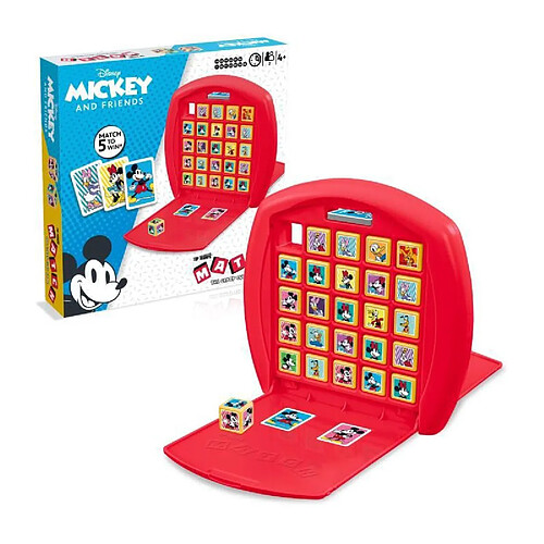 MATCH MICKEY ET SES AMIS - Jeu de plateau - WINNING MOVES