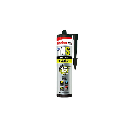 Mastic Ms ultra rapide FISCHER - 290 ml - 96147