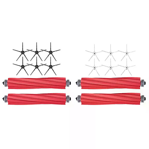 Accessoires pour aspirateur Robot Roborock S7, S70, S75, S7max, S7maxv, T7S Plus, Kit de brosses latérales à roulement principal