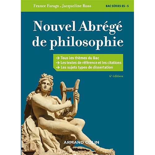 Nouvel abrégé de philosophie : bac séries ES et S · Occasion