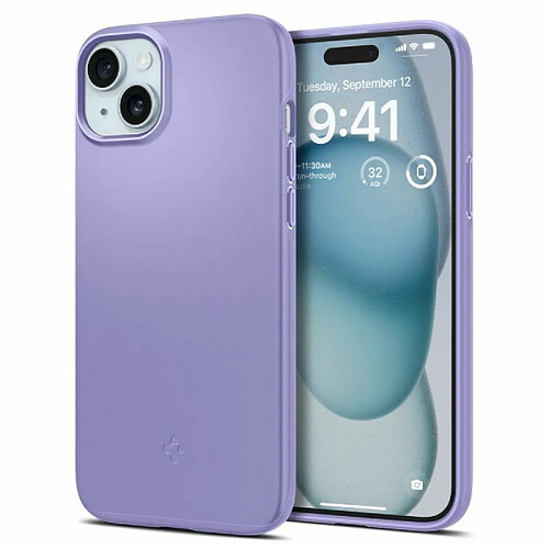 Spigen Sgp Etui Spigen Thin Fit iPhone 15 Iris Purple