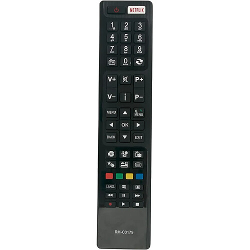 SANAG Rm-C3179 Rmc3179 Remplacement De La Telecommande Pour Jvc Tv Lecteur Dvd Lt-40C750 Lt40C750