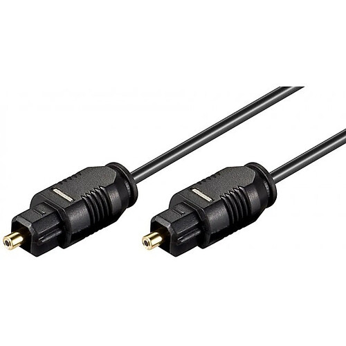 Alpexe Cable audio numérique TOSLINK (optique) Ø 2 mm² 0,50 m