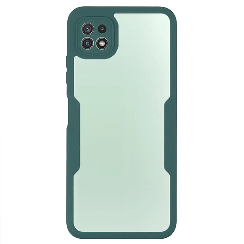 Coque en TPU + acrylique vert nuit pour votre Samsung Galaxy A22 5G (EU Version)