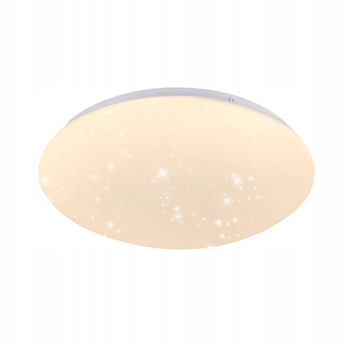 NETTLIFE Plafonnier LED 12 W 25 cm 3000 K Lampe de Lampe de Cuisine Ciel étoilé Blanc Chaud Rond pour Couloir Chambre