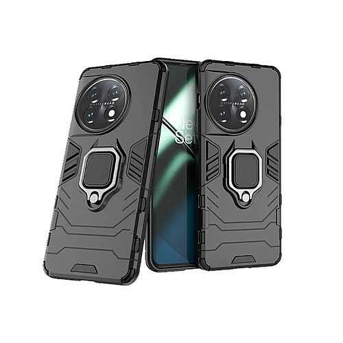 PHONECARE Coque Military Defender 3x1 Anti-Impact pour OnePlus 11 - Noir