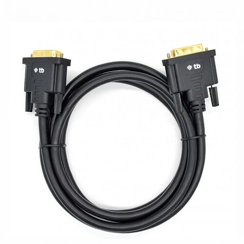 DVI cle M 24 + 1 1.8 m. Black, gold plated