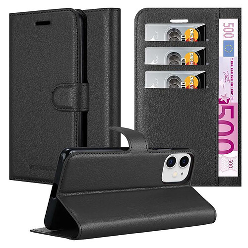 Cadorabo Coque iPhone 12 MINI Etui en Noir