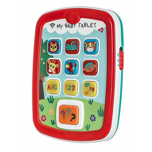 BigBuy Kids Jouet interactif pour bébé My Baby Tablet 18 x 14 x 3 cm