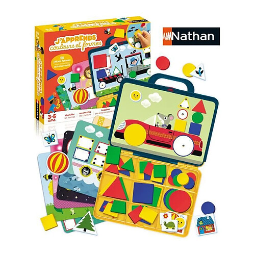 Nathan Jeux d'apprentissage - J'apprends Couleurs Et Formes