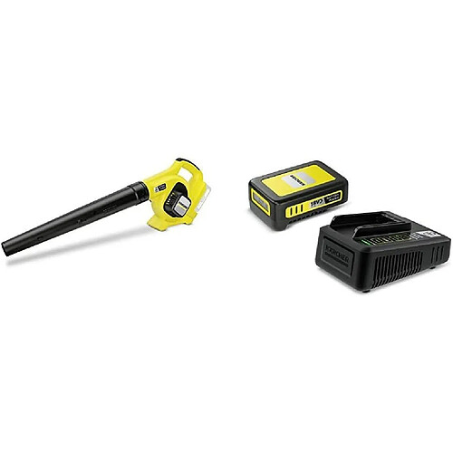 Kärcher 1.445-100.0 Souffleur LBL 2 (sans Batterie Amovible) + Set Batterie Power 18V / 2.5 Ah et Chargeur Rapide