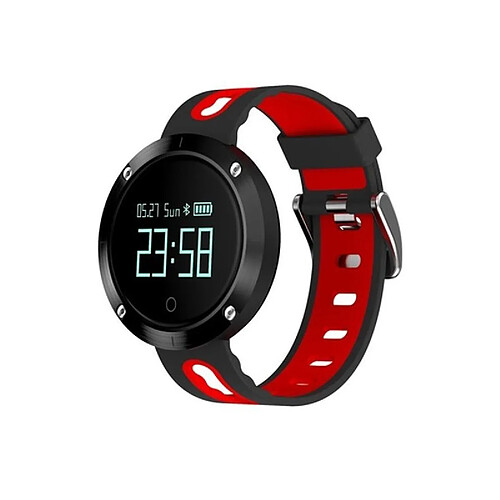 Montre intelligente Billow XS30BR 0.95"" OLED 120 mAh Bluetooth 4.0 Noir Rouge