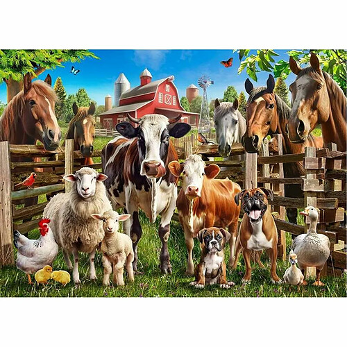 Educa Borras Puzzle Educa Ferme 500 Pièces