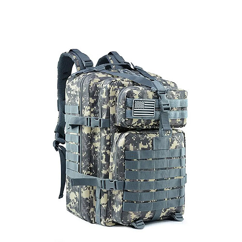 Justgreenbox Sac d'Assaut Molle 3D - ACU