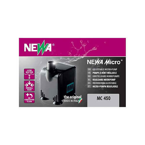 NEWA Pompe Micro-Jet 450 Mc450 - Pour aquarium