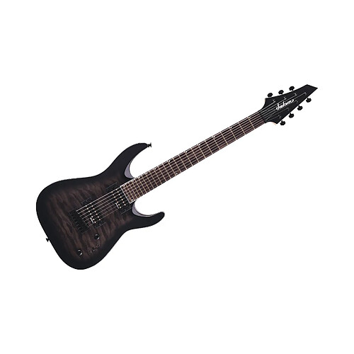 Dinky Arch Top JS22Q-7 DKA HT Transparent Black Burst Jackson