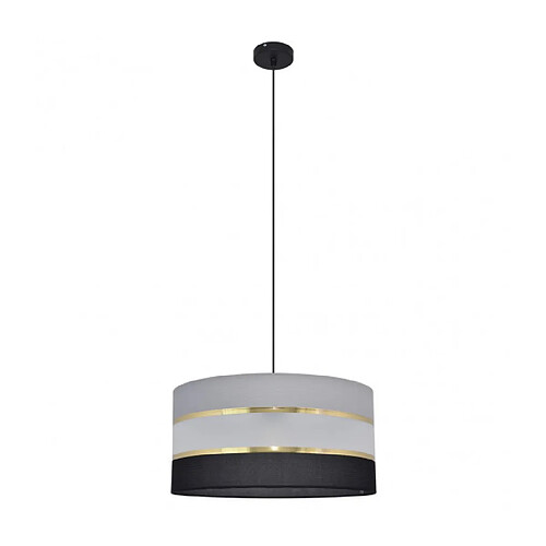 Helam Suspension Helen Tissu,Fer Noir,or,gris 1 ampoule 95cm