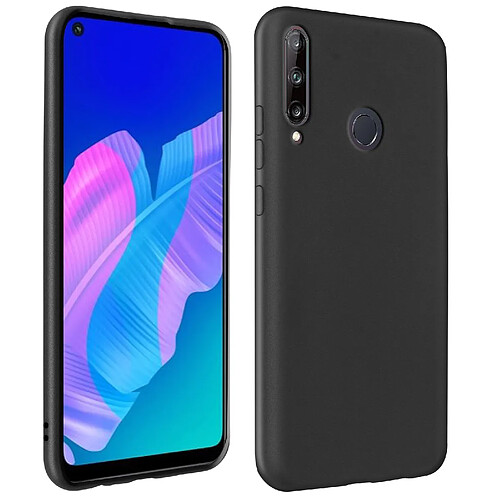 Avizar Coque Huawei P40 Lite E Protection Silicone Flexible Résistant Ultra-fine Noir