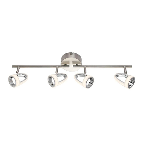 Globo Lighting Plafonnier LED design Rodrik - Argent mat