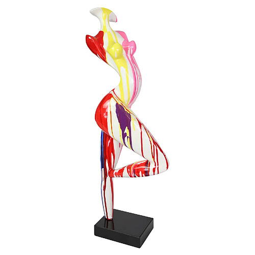 Figurine Féminine Kuatéh Hazel 31x19x89 cm Multicolore