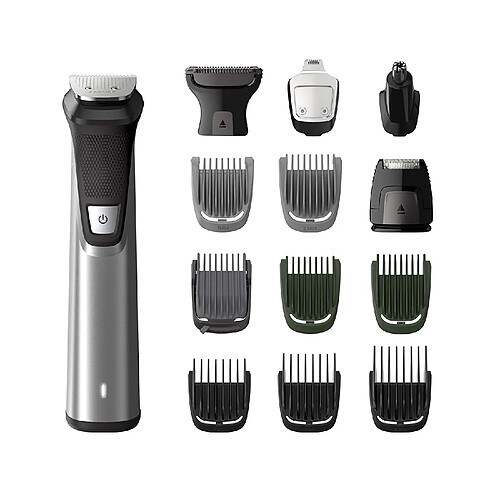 Philips MULTIGROOM Series 7000 MG7745/15 14-en-1 Visage, Cheveux et Corps