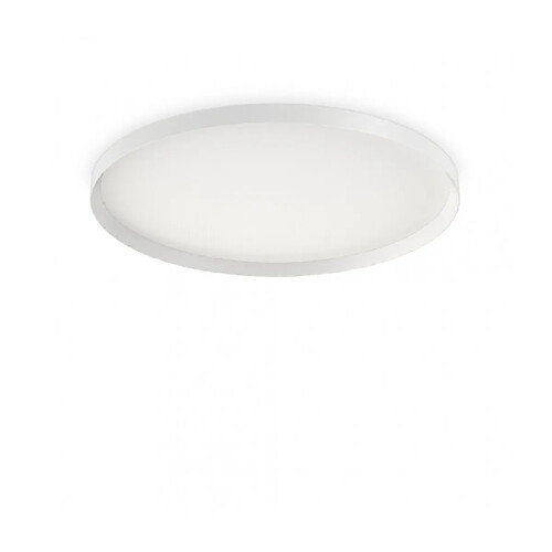 Ideal Lux Plafonnier LED intégré Fly Métal,aluminium,plastique blanc 1 ampoule 7cm