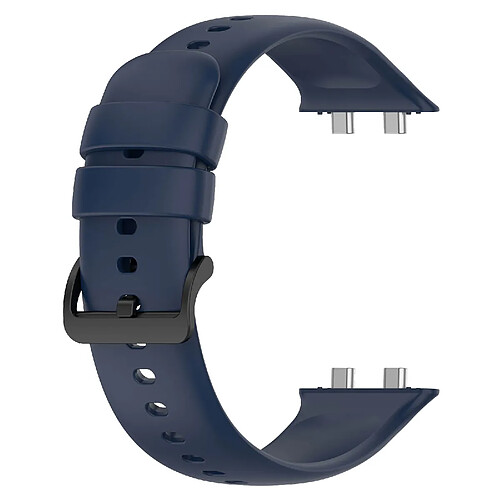 Avizar Bracelet pour Oppo Watch 3 Silicone Soft-Touch Sange à Trous bleu nuit