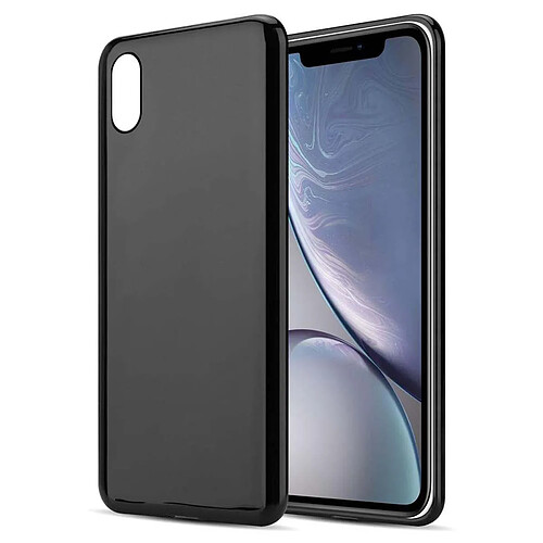 Cadorabo Coque iPhone XR Etui en Noir