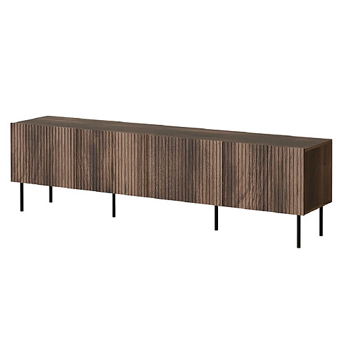 Bestmobilier Franco - meuble tv - bois - 200 cm