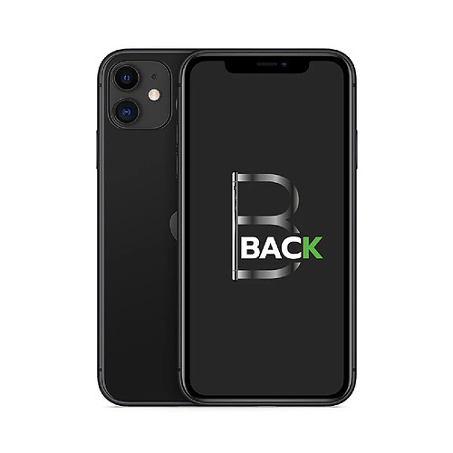 Apple Smartphone BBACK Iphone 11 64Go Reconditionné Grade B Noir