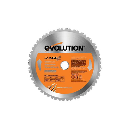 EVOLUTION Lame multi-matériaux 255mm LAMRAGE3